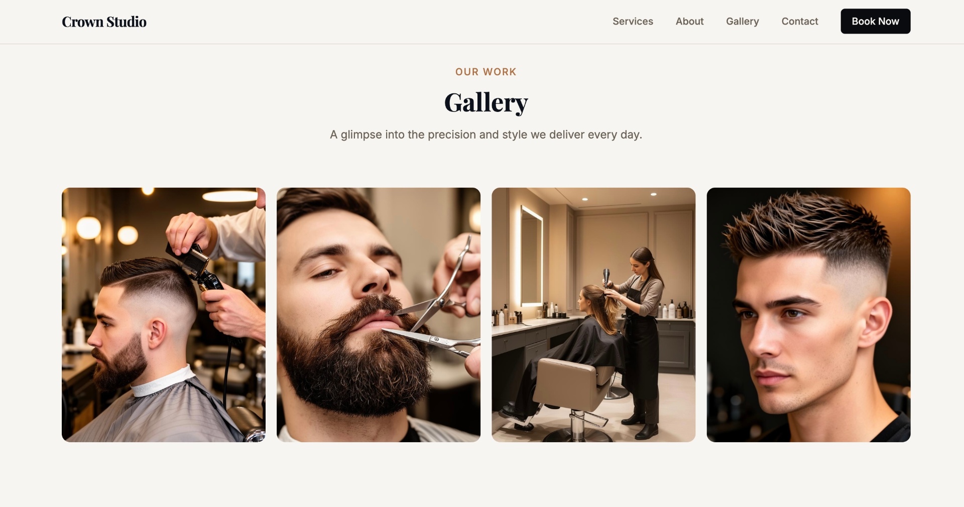 Crown Studio — gallery of our work