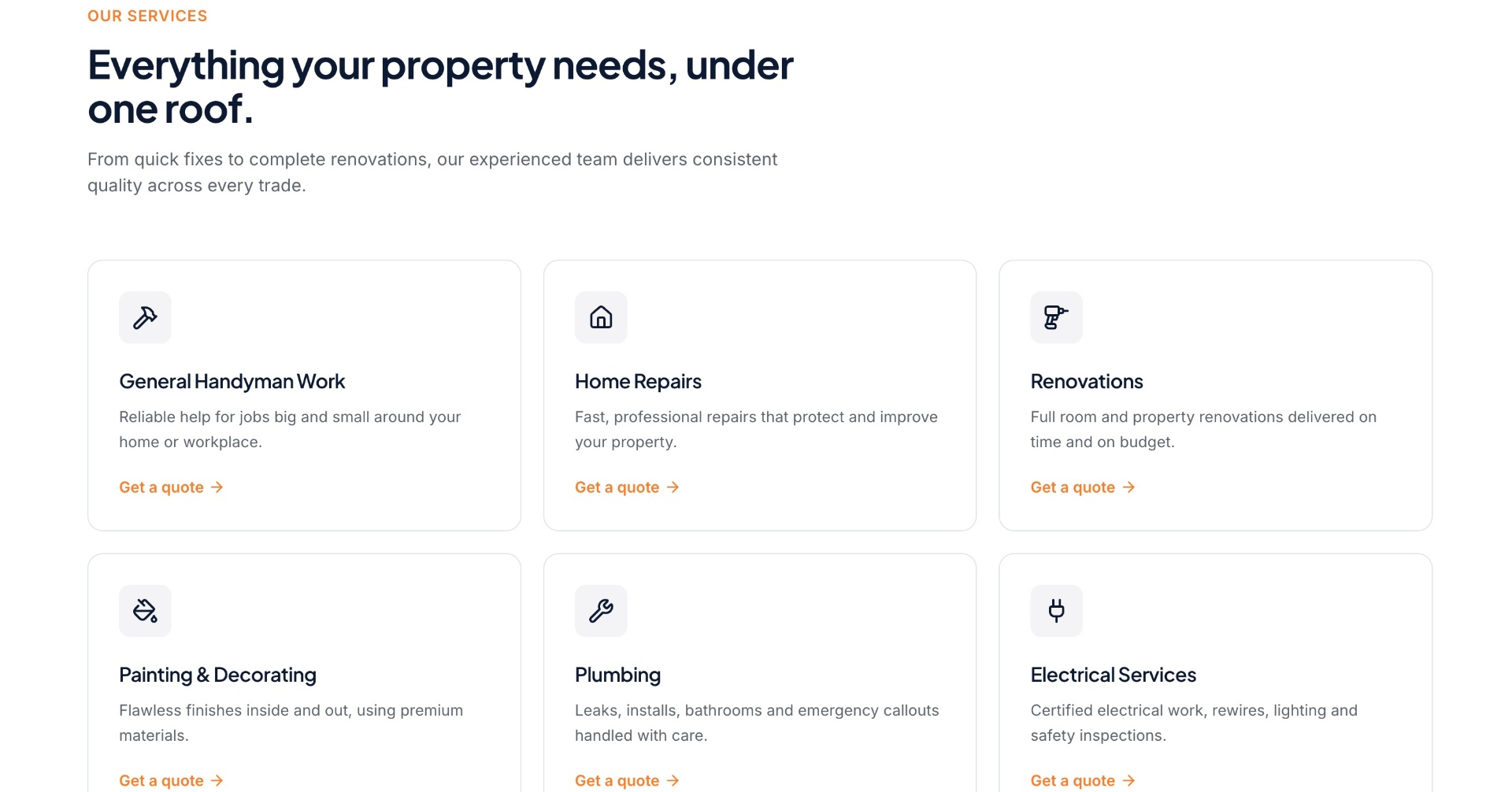 PrimeBuild — our services overview