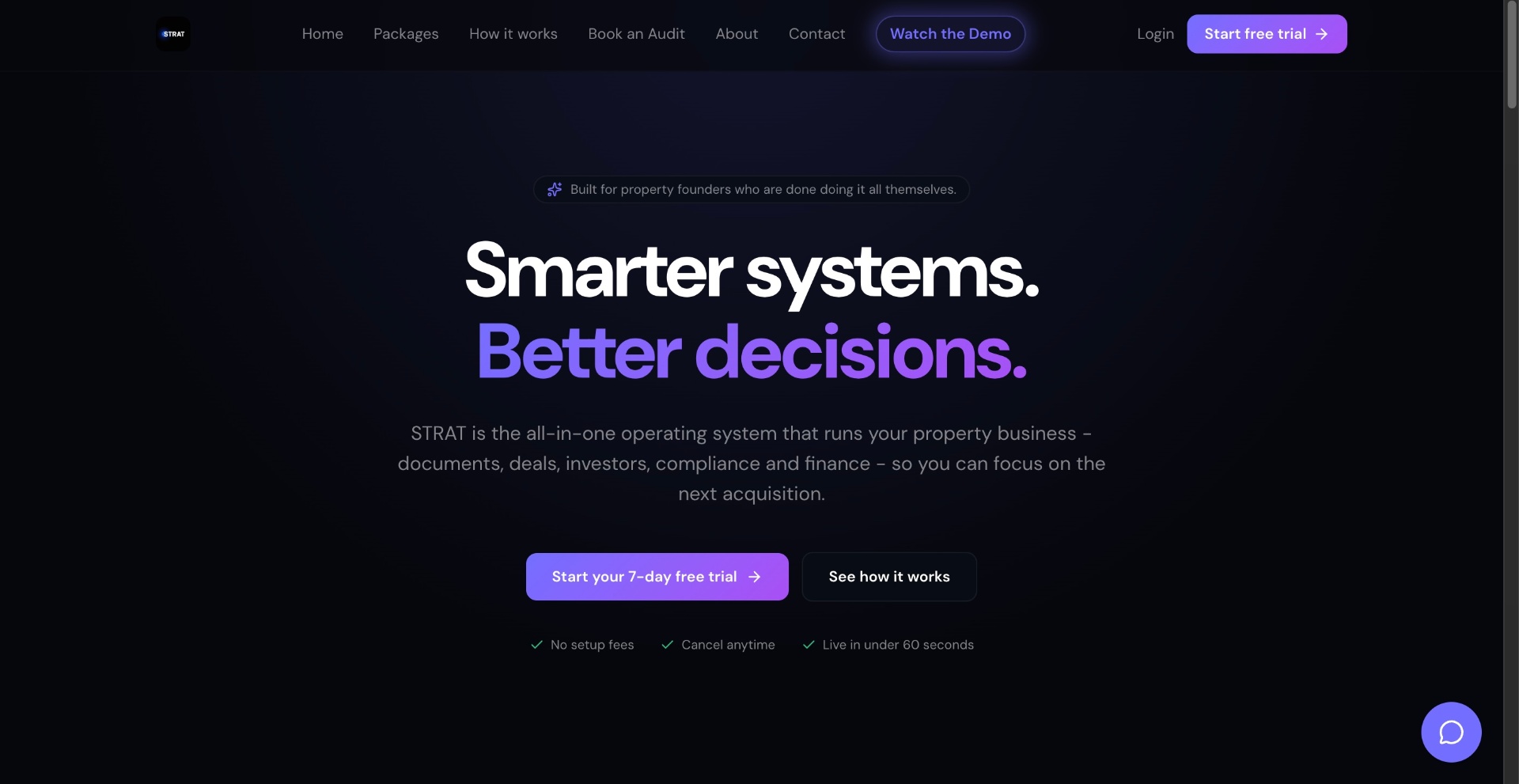 STRAT — hero, smarter systems better decisions