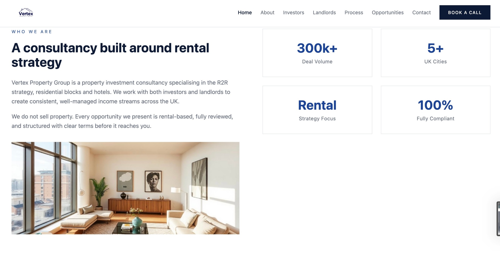 Vertex Property Group — who we are, a consultancy built around rental strategy